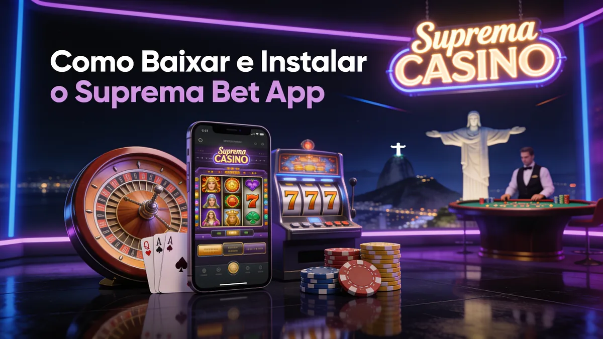 Como Baixar e Instalar o Suprema Bet App para jogadores no Brasil